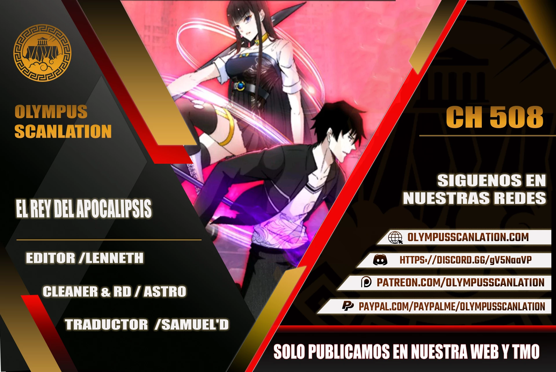 El rey del apocalipsis > Capitulo 508 > Page 01